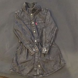 Levi’s baby acid wash jean dress